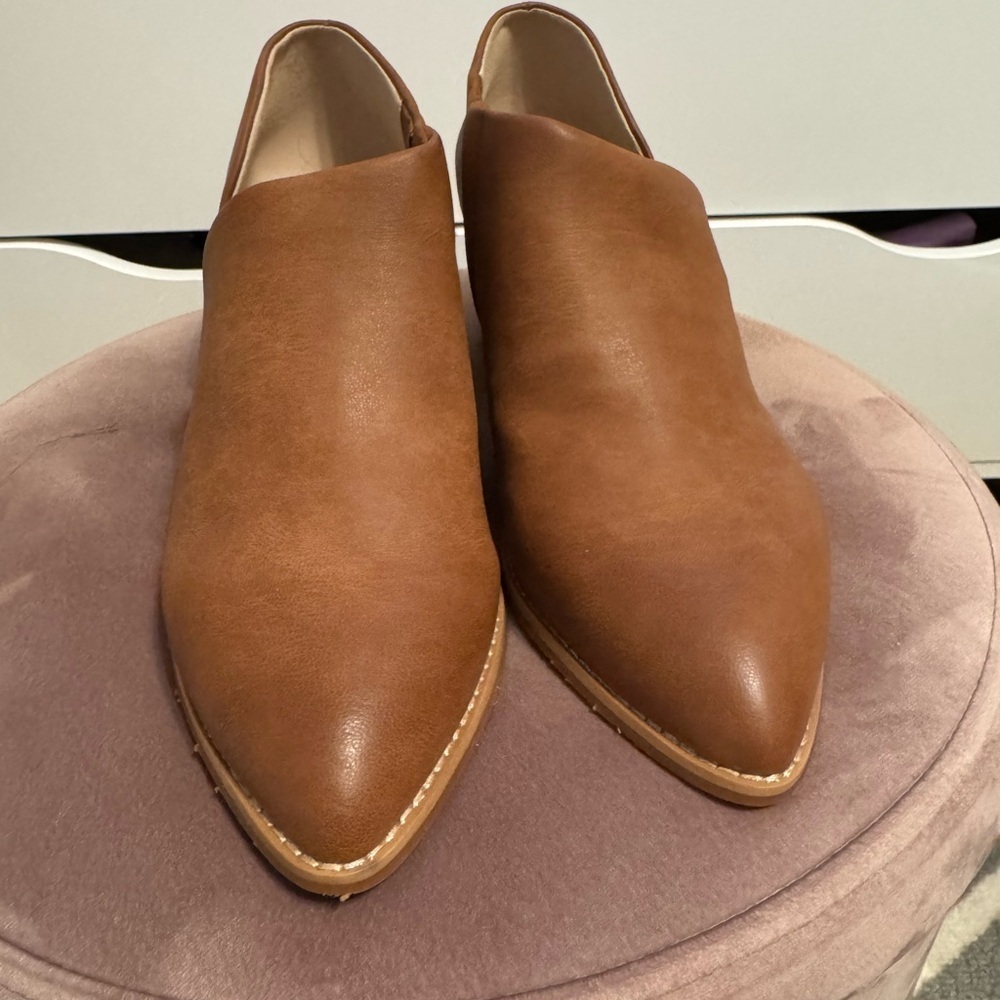 Tan Booties